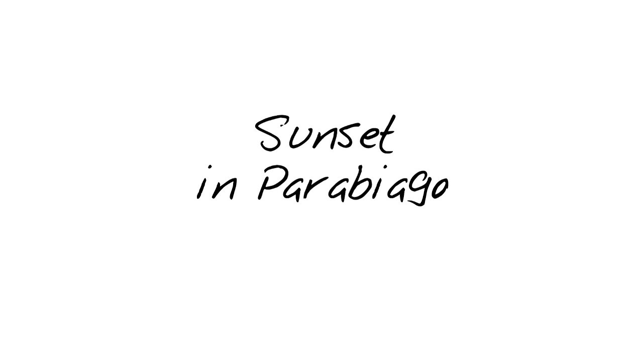 Sunset in Parabiago
