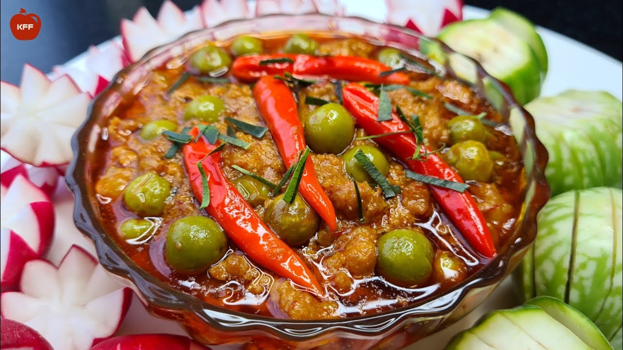 ប្រហុកខ្ទិះ ម្ហូបខ្មែរ || Fermented fish with pork II Khmer Fusion Food