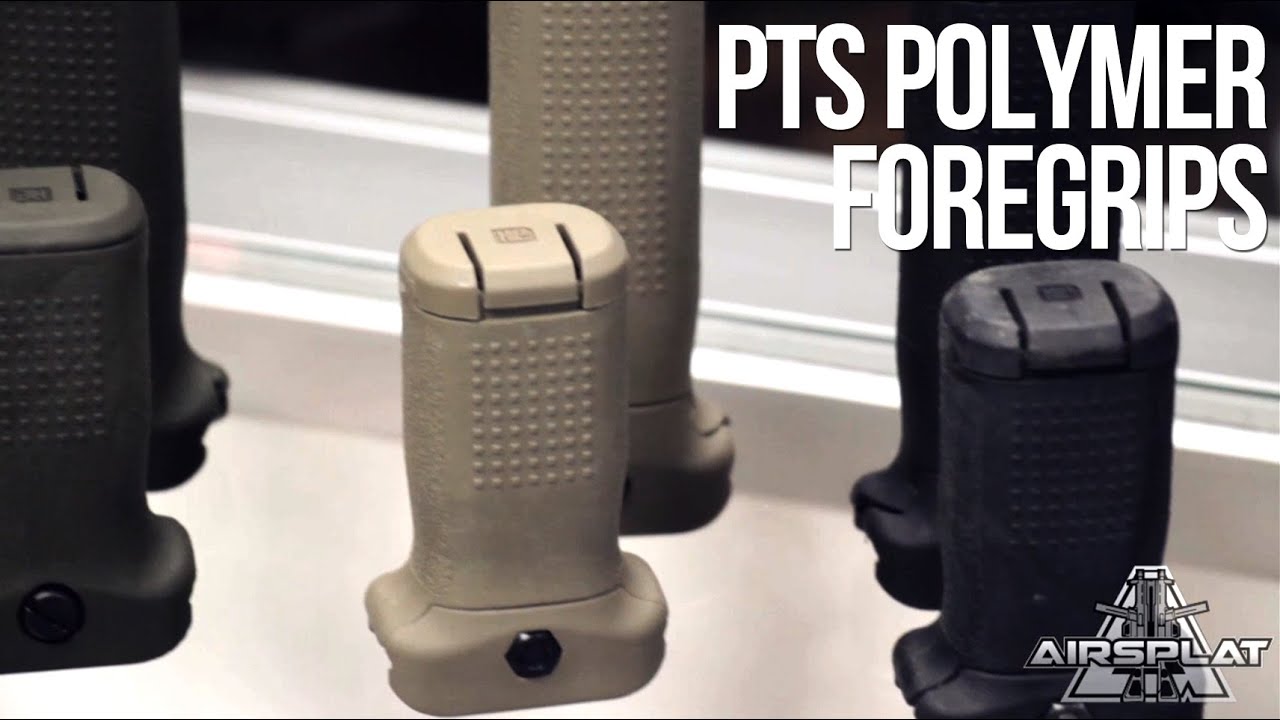 PTS Enhanced Polymer Airsoft Vertical Foregrips - Coming Soon to AirSplat