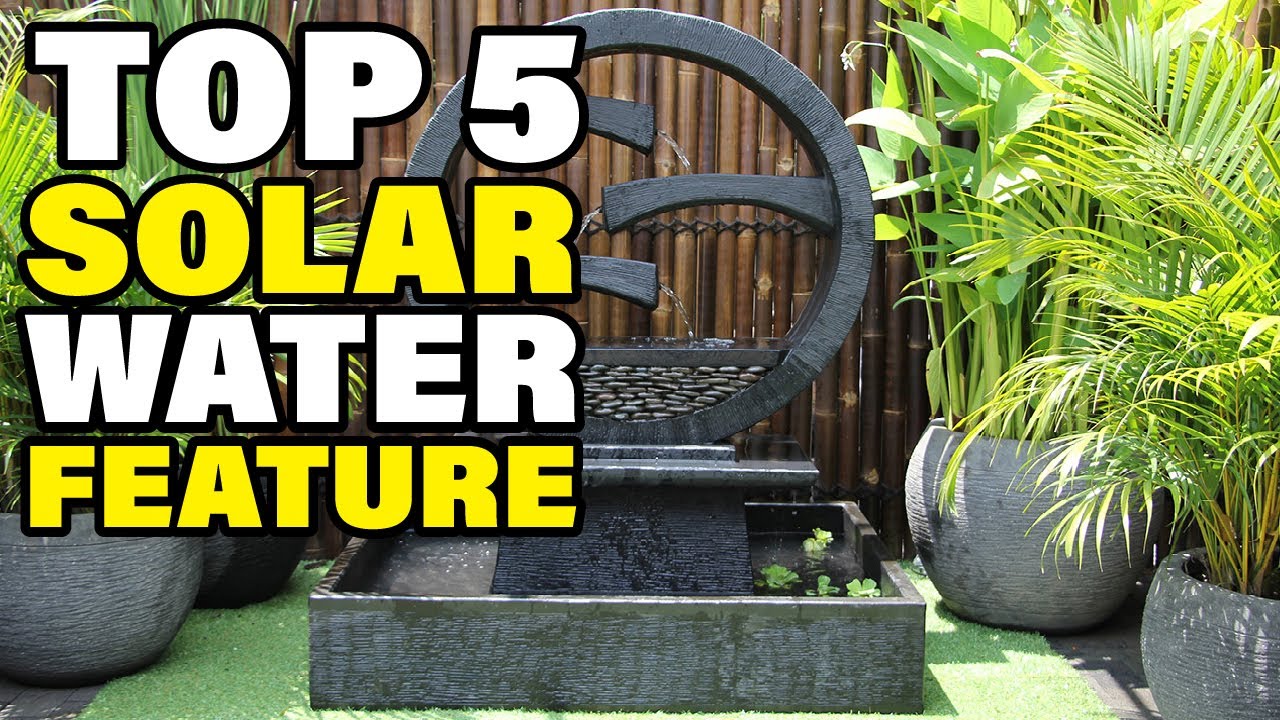 Best Solar Water Feature Reviews 2026 | Best Budget Solar Water Feature (Buying Guide)