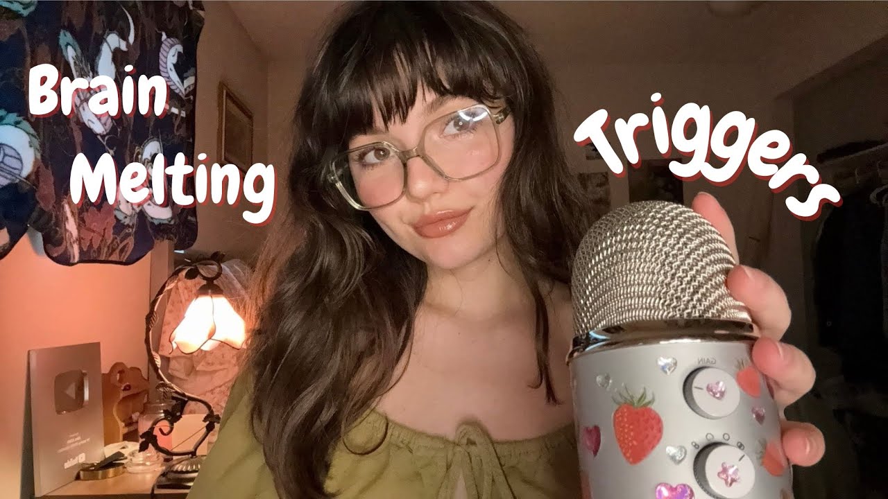 ASMR | Brain Melting Fast & Aggressive Triggers | Visual Triggers, MOUTH SOUNDS, Rambles, Much More!