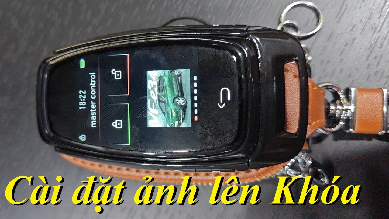 C&aacute;ch c&agrave;i ảnh cho Kh&oacute;a Cảm Ứng SmartKey