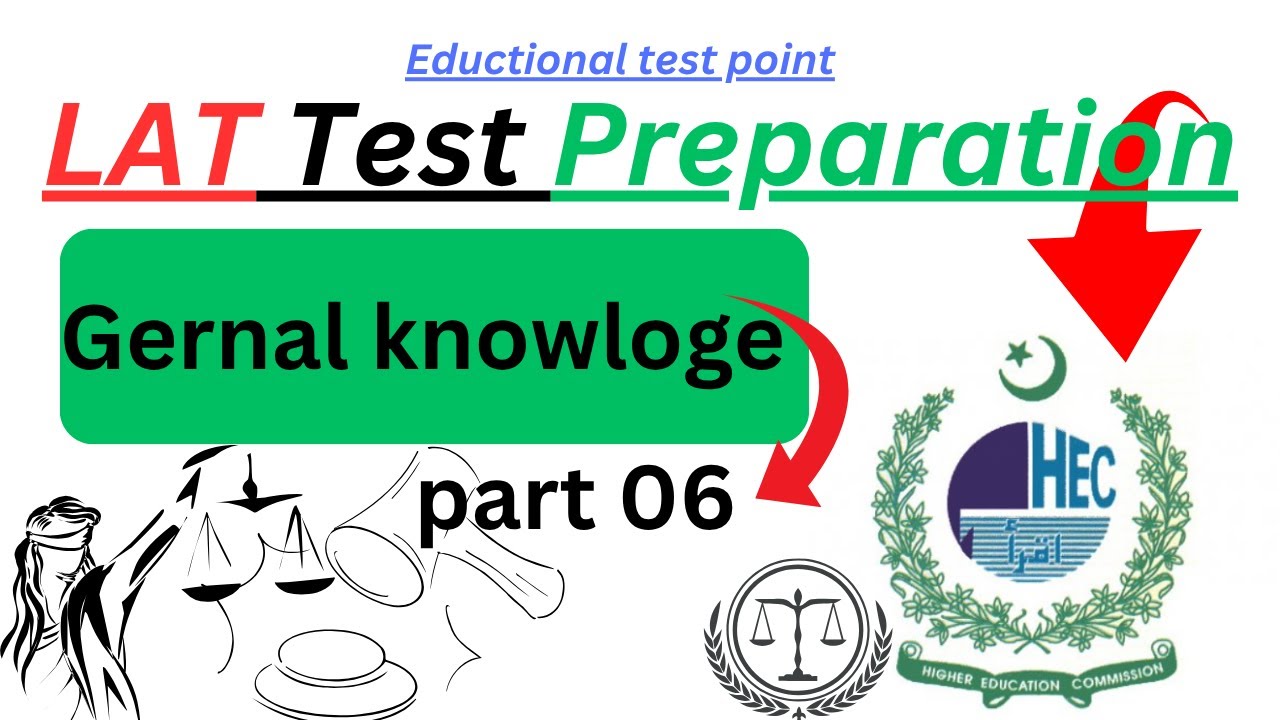 "LAT Test Preparation | GK MCQs Part 6 | General Knowledge for Law Admission Test"