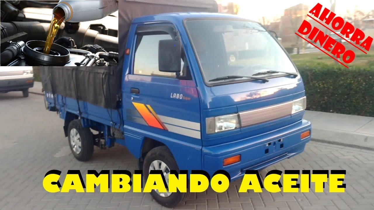 CAMBIANDO ACEITE Daewoo Labo 