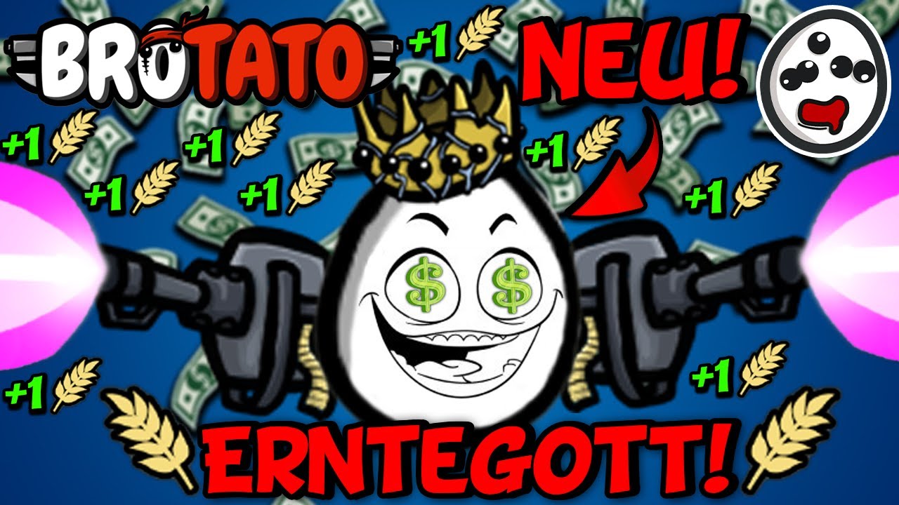 KRANKER NEUER CHARAKTER! UNENDLICH ERNTE + LEGENDÄRE WAFFEN! Brotato Endlos Modus Massaker!
