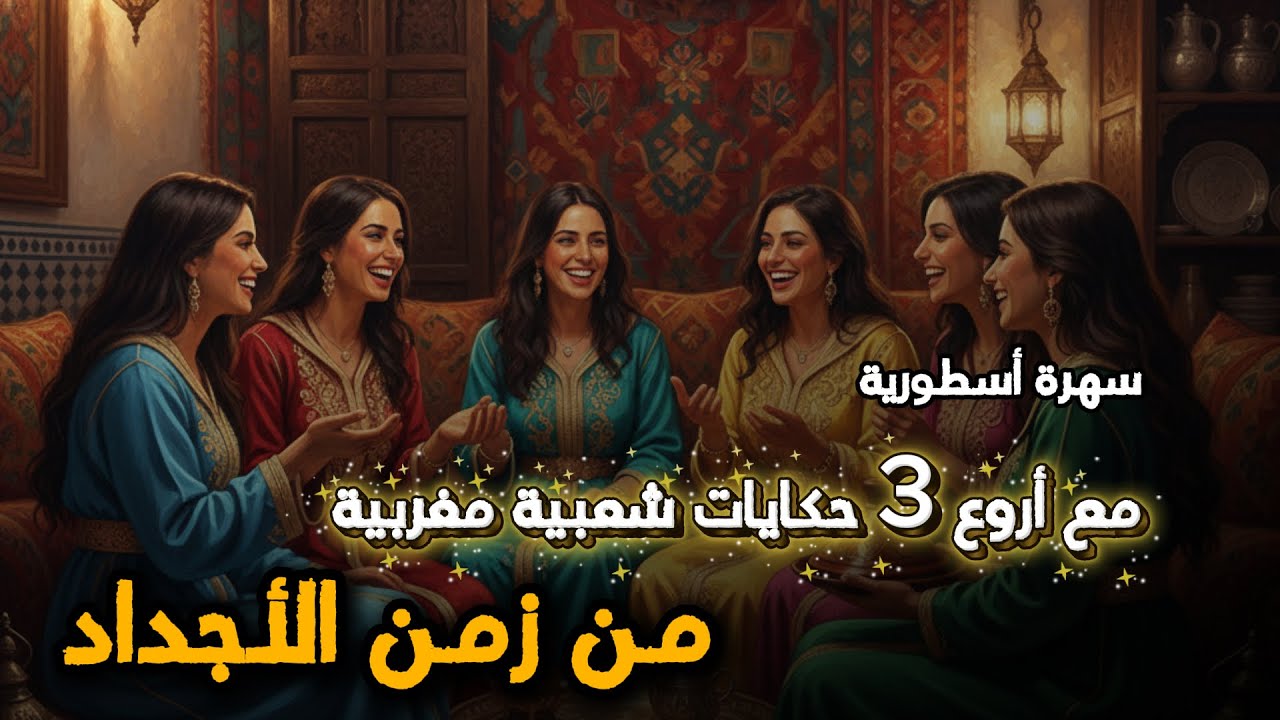 سهرة أسطورية مع أروع الحكايات الشعبية المغربية من الزمن الجميل | كنوز التراث المغربي 🇲🇦📜🔥