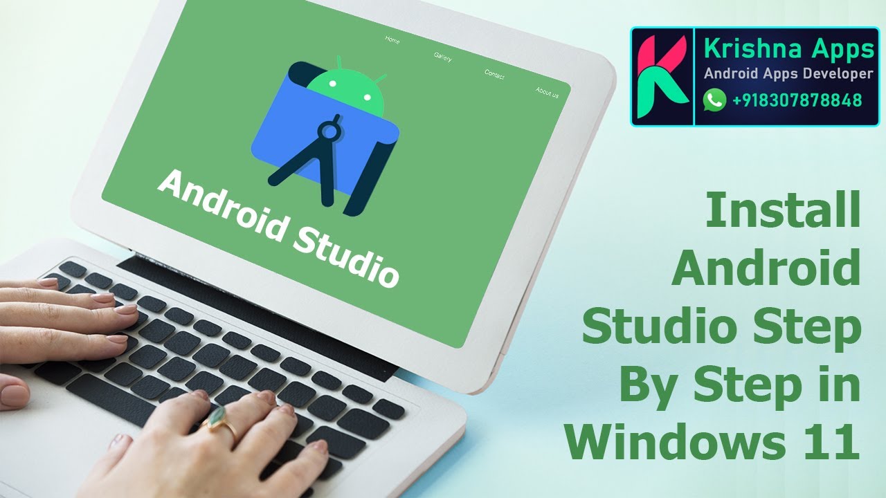 How to Download and install latest Android Studio in Windows 11 - Krishna Apps