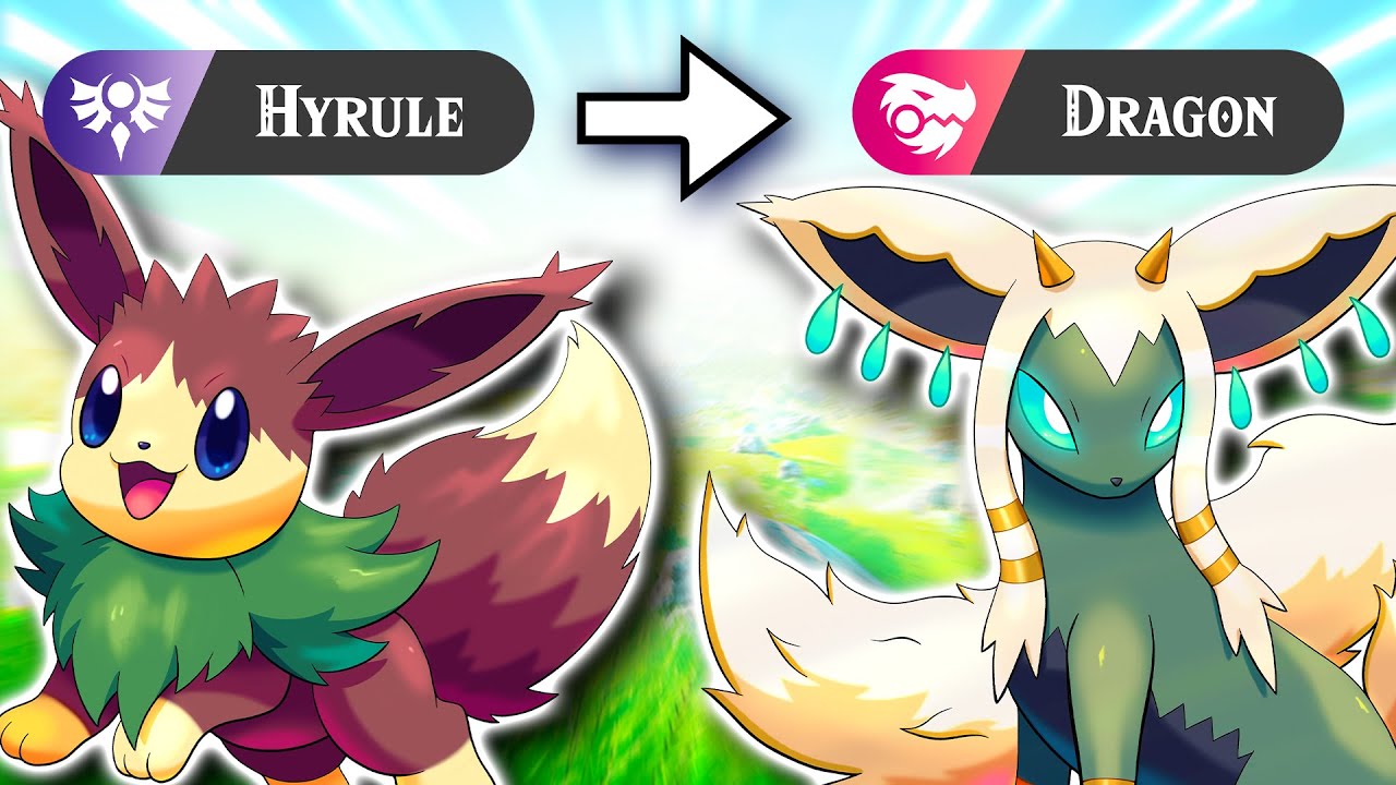 Я сделал EEVEELUTIONS из типов *Zelda*