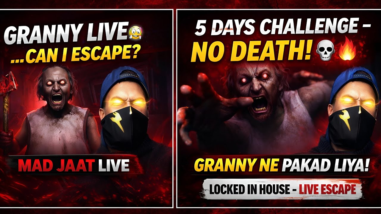 MAD JAAT LIVE is live“Agar awaaz ho gayi to Granny turant aa jayegi… sab log chup rehna 😱😨