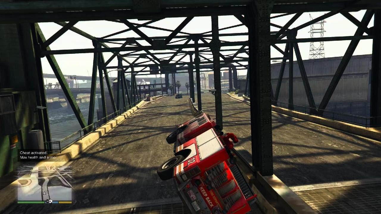 Speedrun. Finding the scrap truck utility.  with nothing in the back.