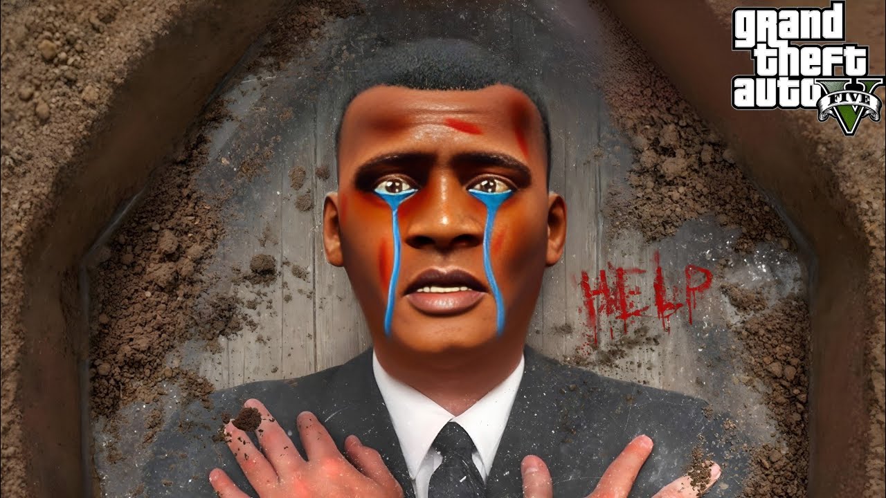 Franklin Spent 24 Hours Buried Alive In GTA 5!