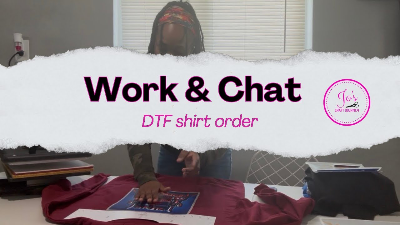 Work & Chat | Making a custom Hoodie order