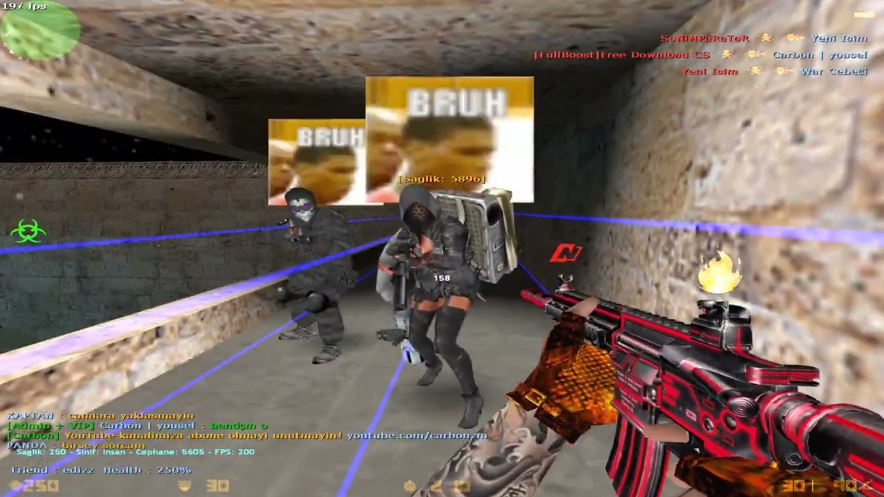 CS 1.6 - Zombie Plague / zm_dust2_room [Bruh Moment Öyle Bir Andır Ki.]