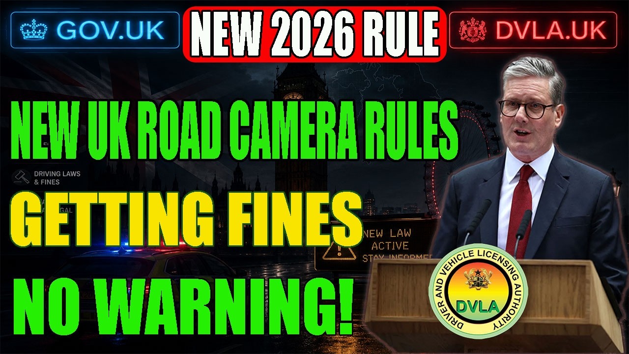 UK Drivers ALERT 🚨 New Traffic Cameras Can Fine You in Seconds &ndash; No Police Needed!