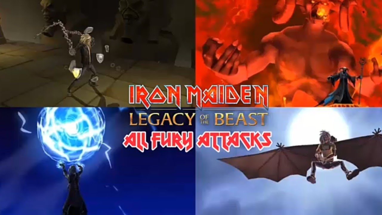Iron Maiden: Legacy Of The Beast - All Fury/Special Attacks Showcase