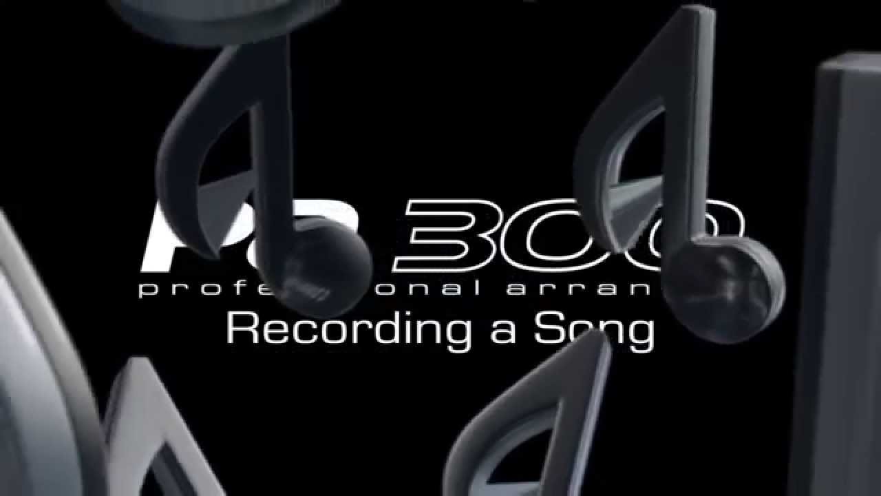 Pa300 Türkçe Kullanma Kılavuzu 6. Bölüm (Şarkı Kaydetme)