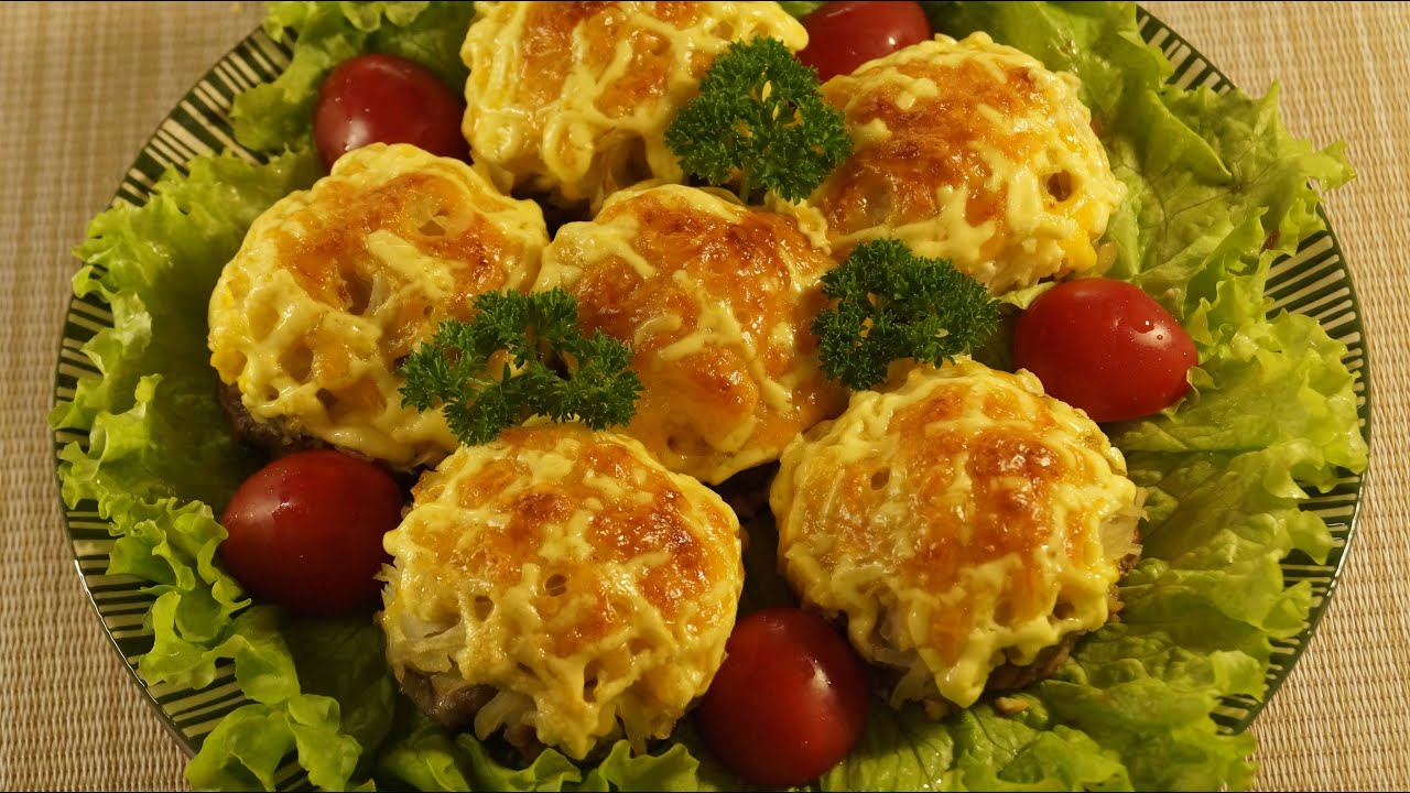 Мясные стожки с начинкой. Невероятно вкусно.