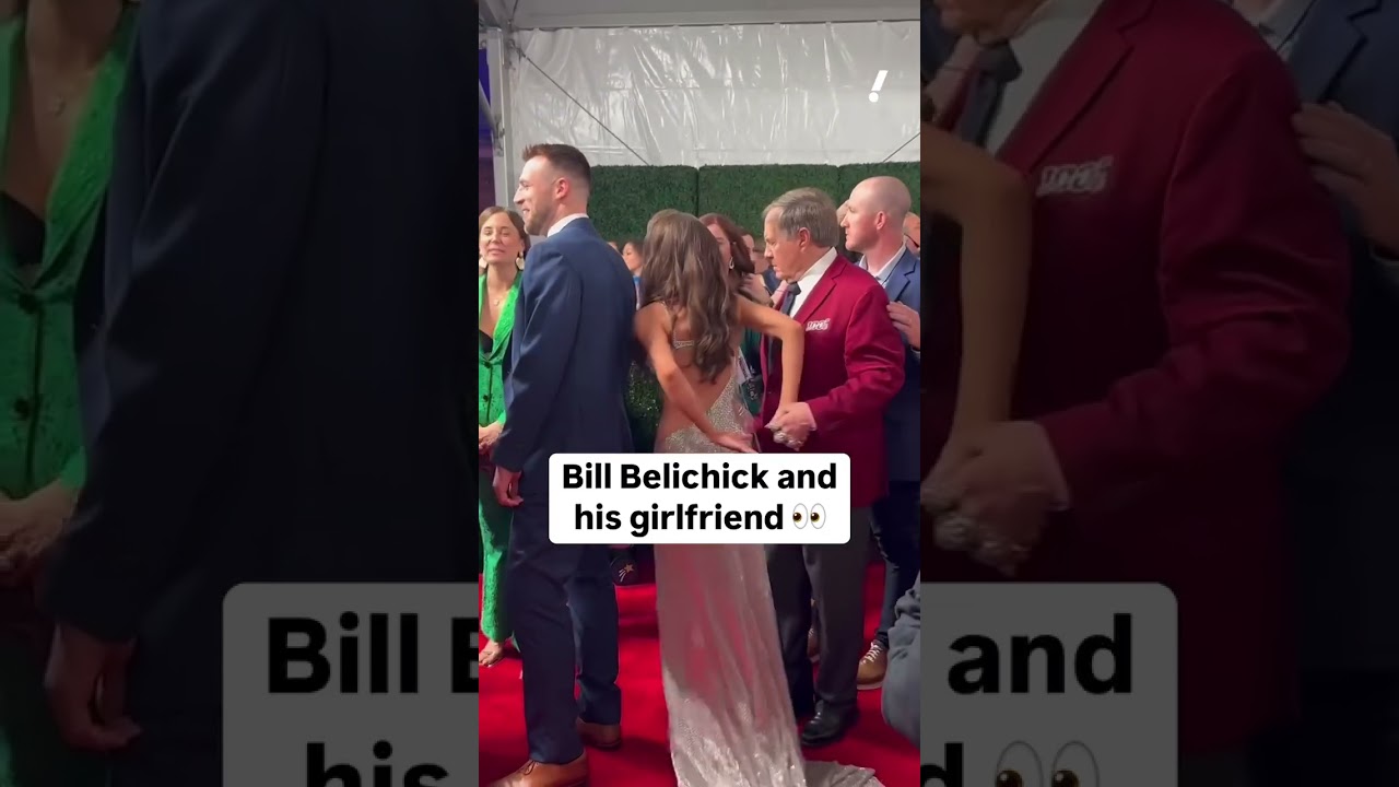 Bill Belichick and his girlfriend at NFL honors 