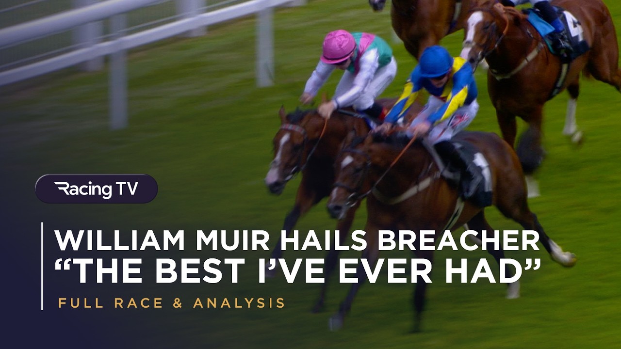 William Muir Hails Breacher &ldquo;The Best I&rsquo;ve Ever Had&rdquo; After Salisbury Debut Win | Racing TV