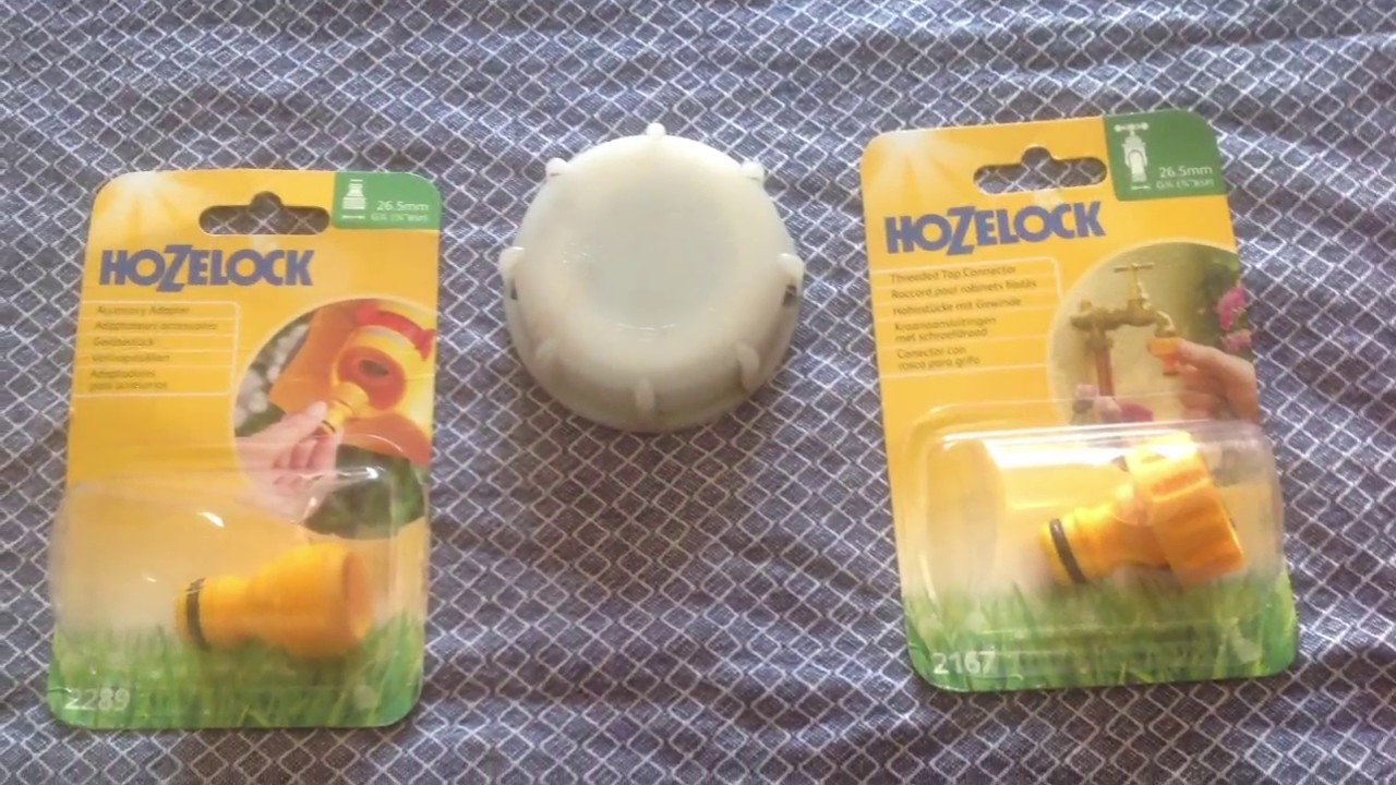 IBC - Intermediate Bulk Container  Garden Hose Fitting