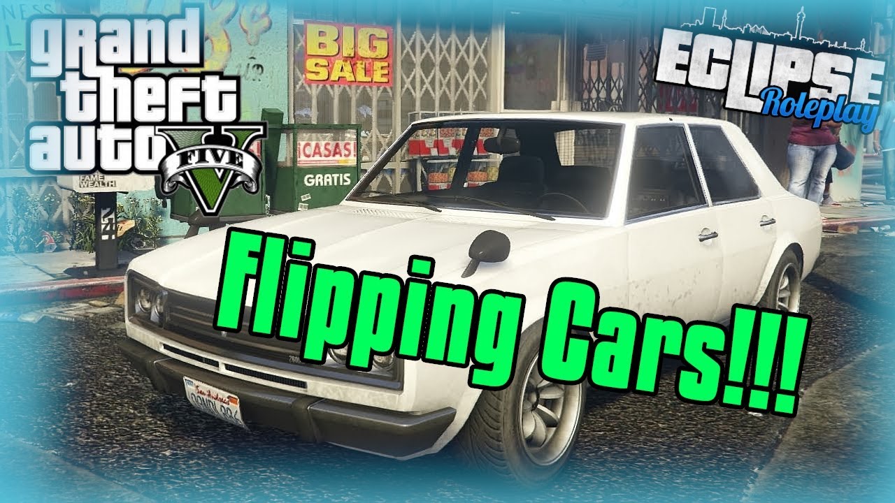 Flipping Cars and Solo Cooking! | GTA 5 RP (Eclipse Roleplay)