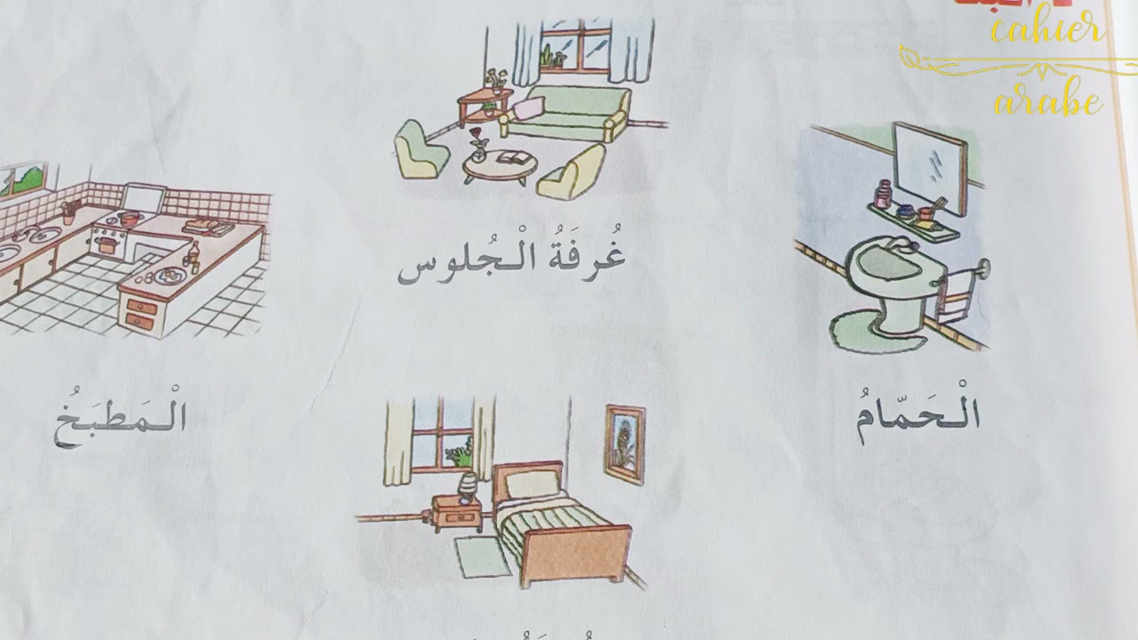 Vocabulaire arabe  : 🏠 Maison
