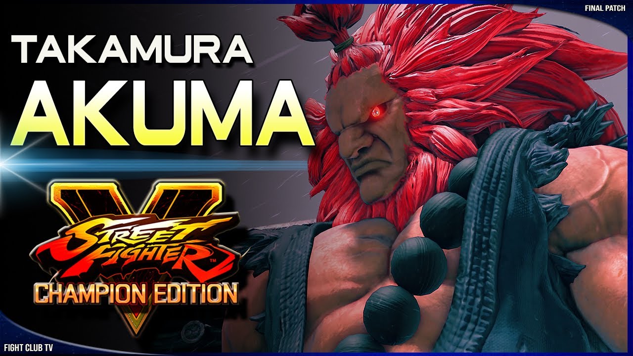 Takamura (Akuma) ➤ Street Fighter V Champion Edition • SFV CE