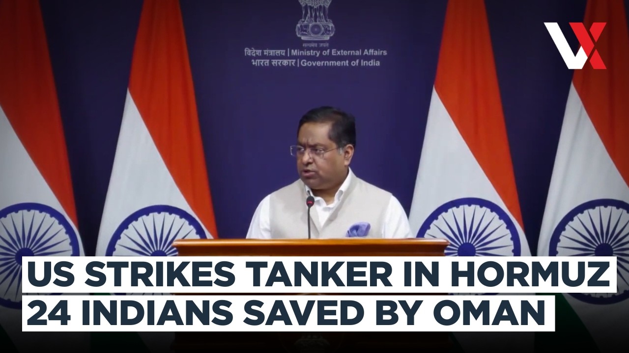 &ldquo;All 24 Are Safe...&rdquo; India Thanks Oman After US Missile Hits Tanker In Hormuz Strait | VERTEX