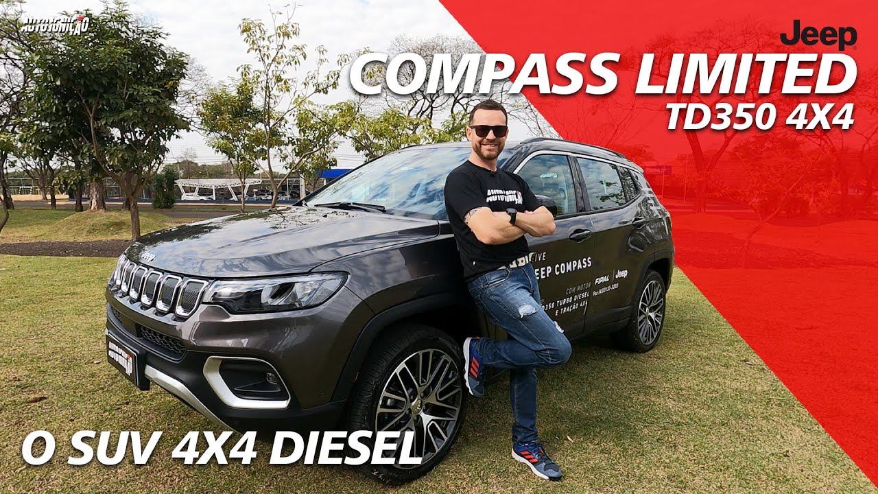Avaliação Jeep COMPASS TD350 LIMITED! - É a Melhor Versão da linha Diesel