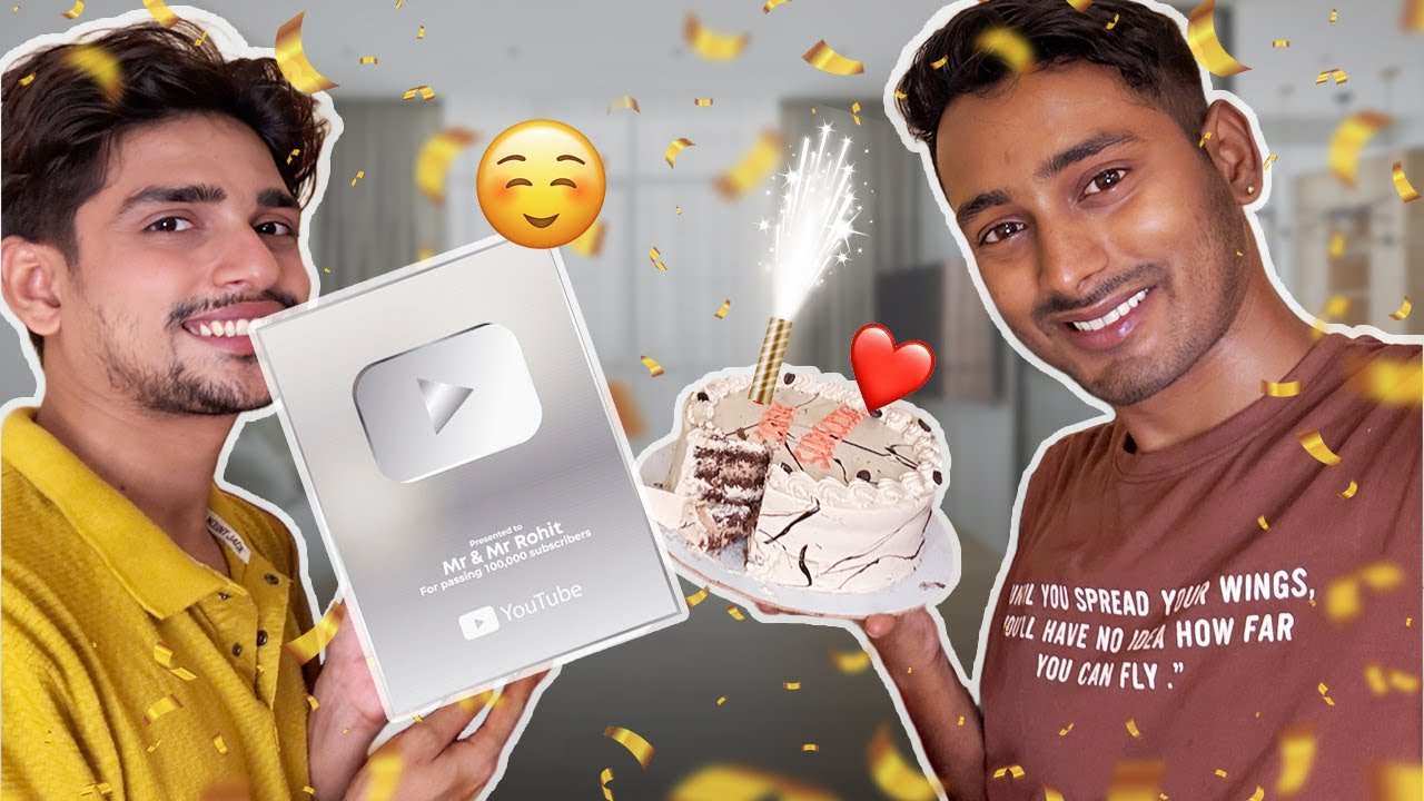 WE WAITED SO LONG FOR THIS! 😭 | Silver Play Button Unboxing 🎉🛍️| Mr & Mr Rohit