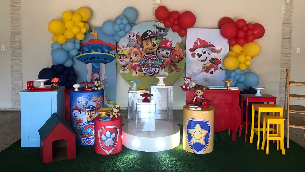 Decoração Patrulha Canina