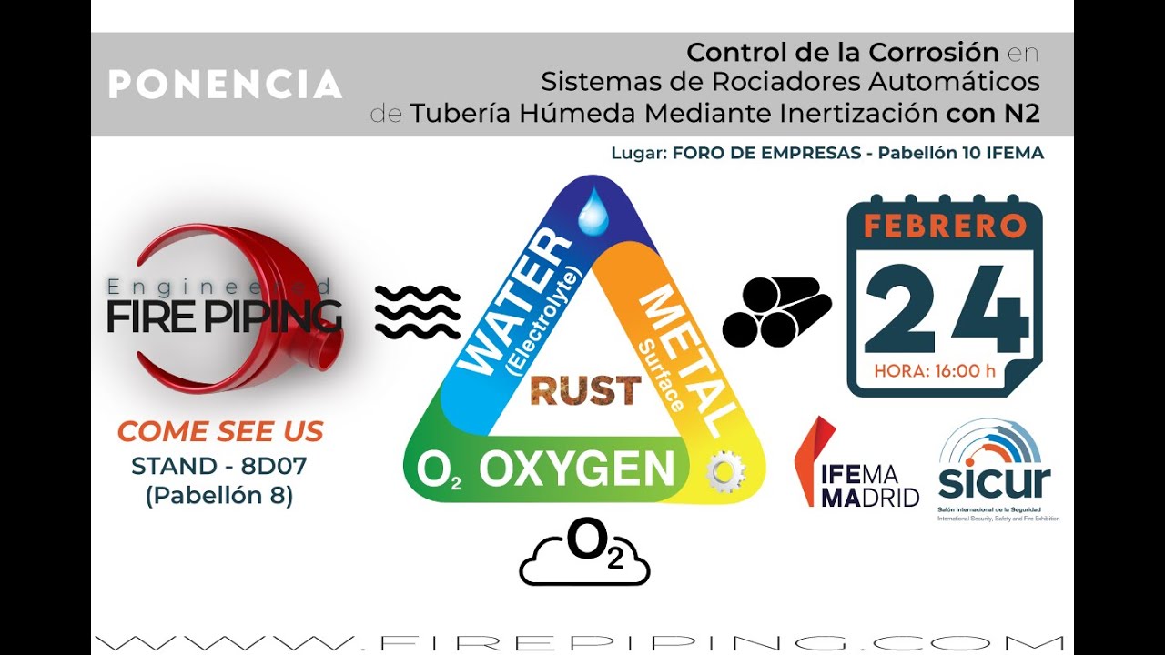 PONENCIA SICUR | Control de la Corrosión en Sistemas de Rociadores Automáticos