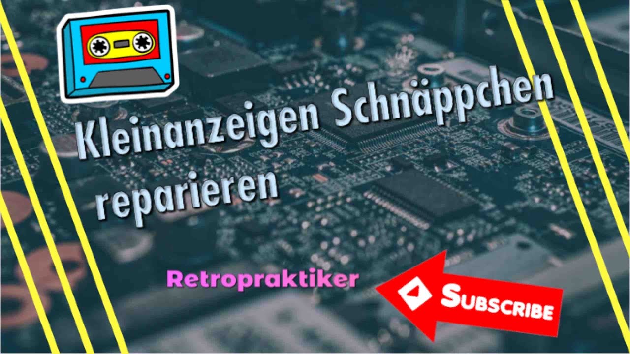 Kleinanzeigen Hifi Verstärker Schnäppchen reparieren 👨‍🔧