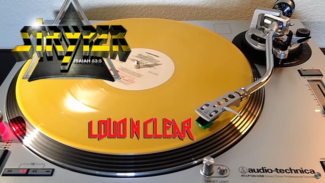 Stryper - Loud N Clear - (1984) [HQ Vinyl Rip] - Yellow Marble Vinyl LP