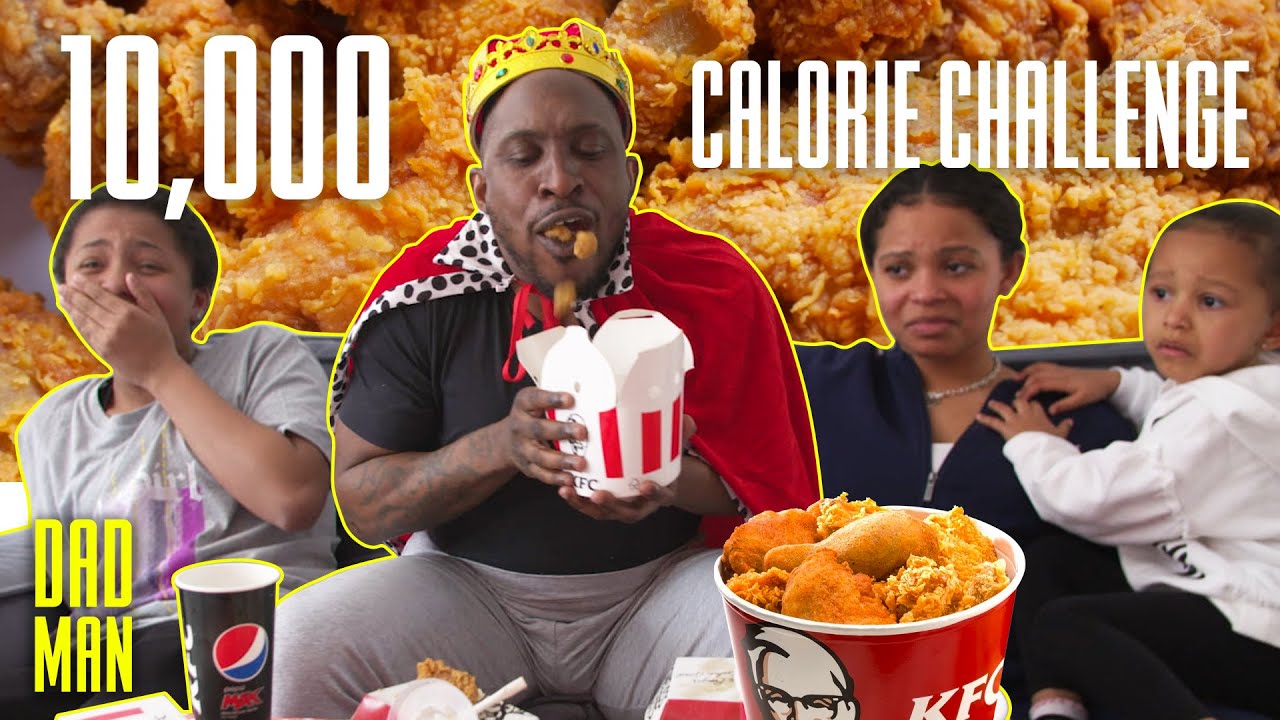 10,000 CALORIE KFC MUKBANG