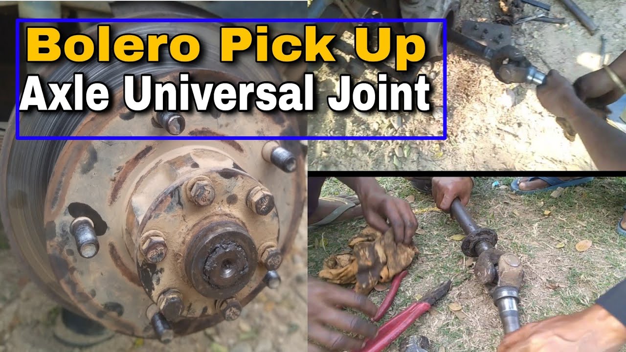How To Fitting Front Axle Universal Join Bolero pikup || Repair Ok