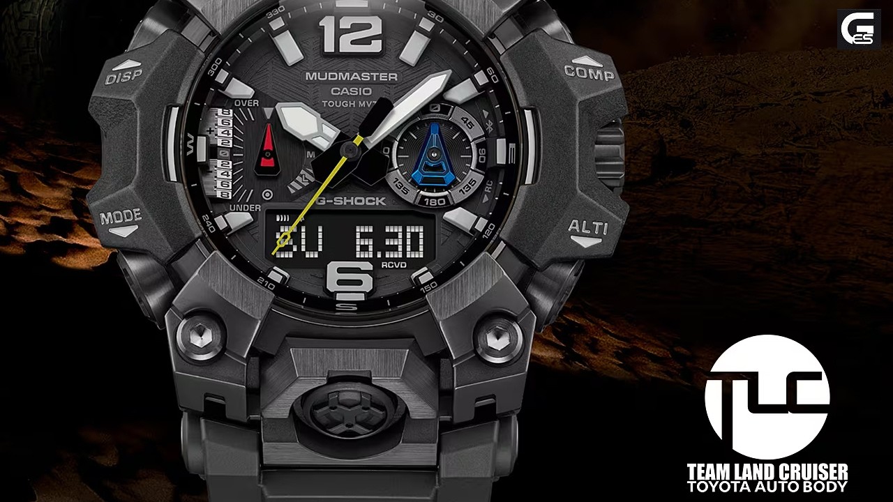 G-SHOCK MUDMASTER TOYOTA EL TODOTERRENO DE CASIO