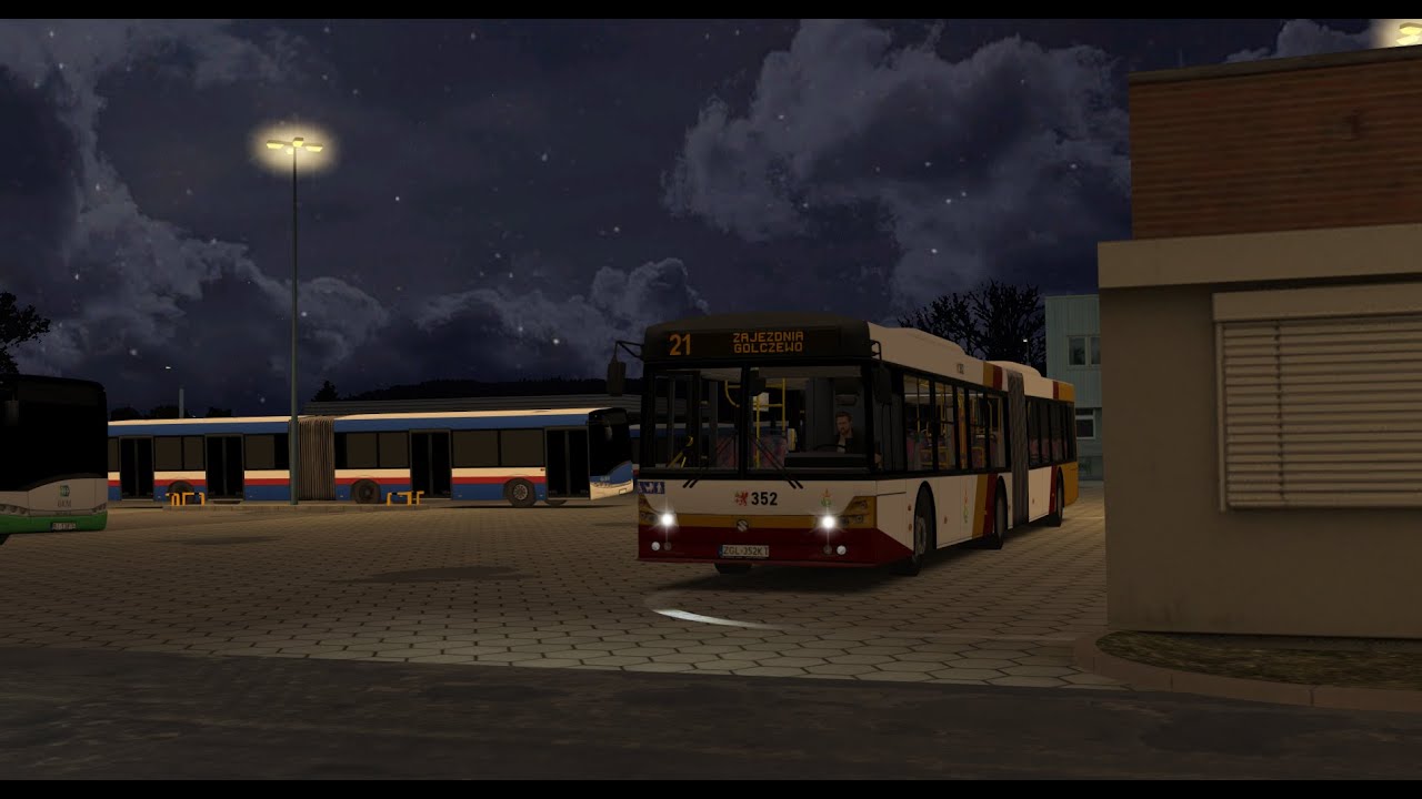 OMSI 2 Golczewo 2.5 | Linia 21 | Solbus Solcity SM18 (ex. Irex-8)