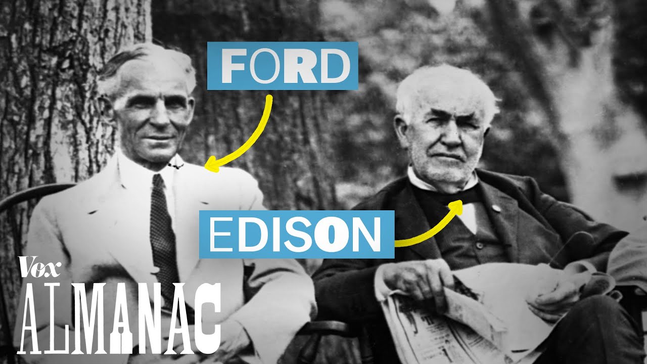 Thomas Edison's road trip with his famous friends
