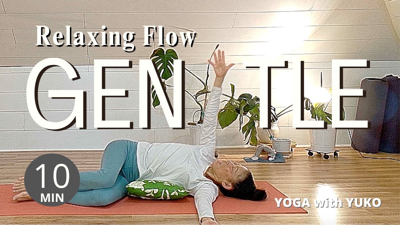 [Gentle Yoga] Shoulder Release Flow Yoga with Pillow | Yoga for Slow Day
