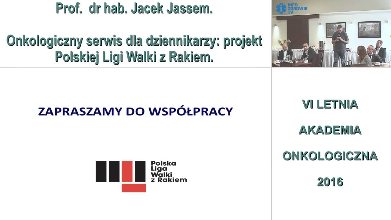 Onkologiczny serwis dla dziennikarzy: projekt Polskiej Ligi Walki z Rakiem
