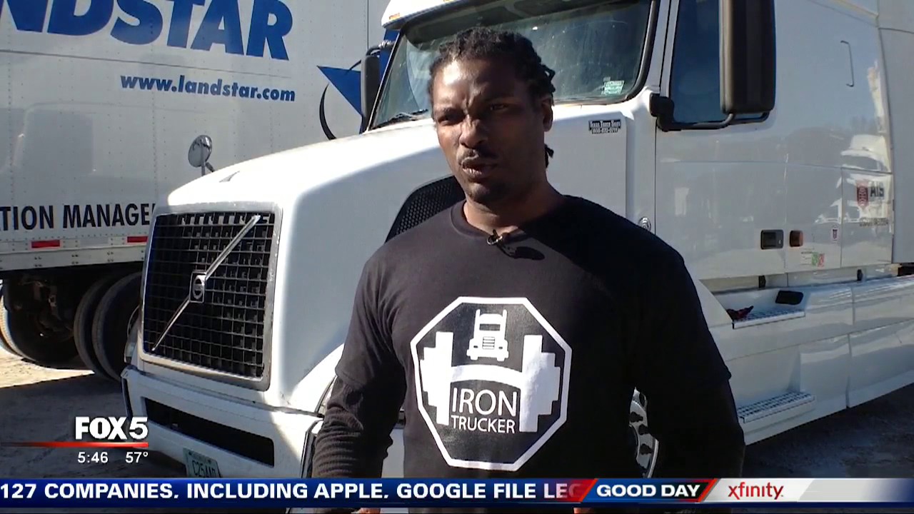 GA truck driver develops fitness app using tractor trailer as gym