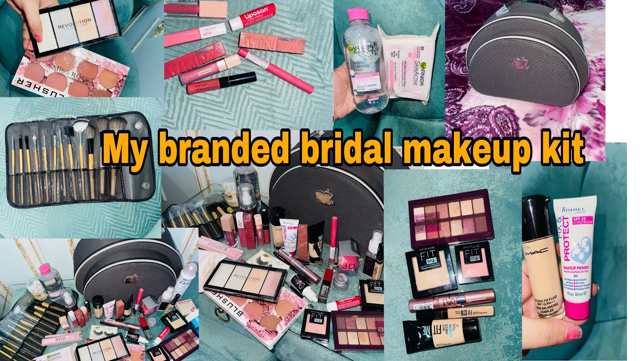 My bridal makeup kit | Beauty kit of bride to be | wedding prep series