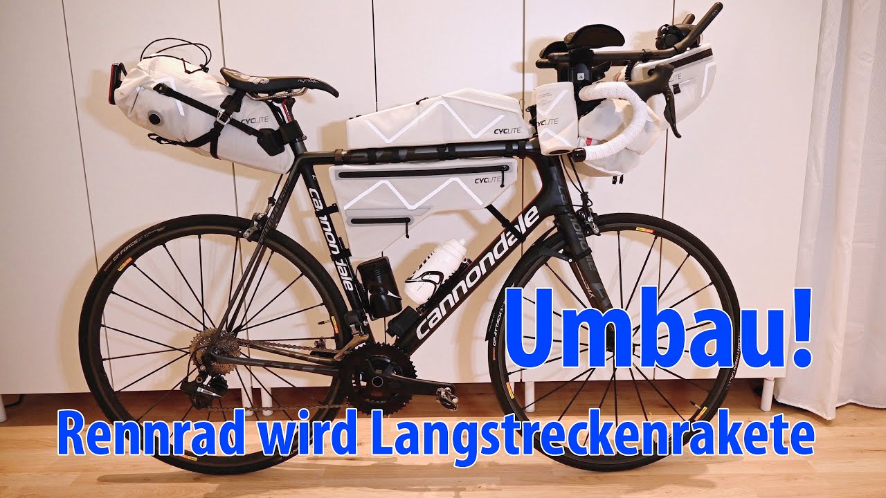 Rennrad langstreckentauglich machen: Was braucht's?