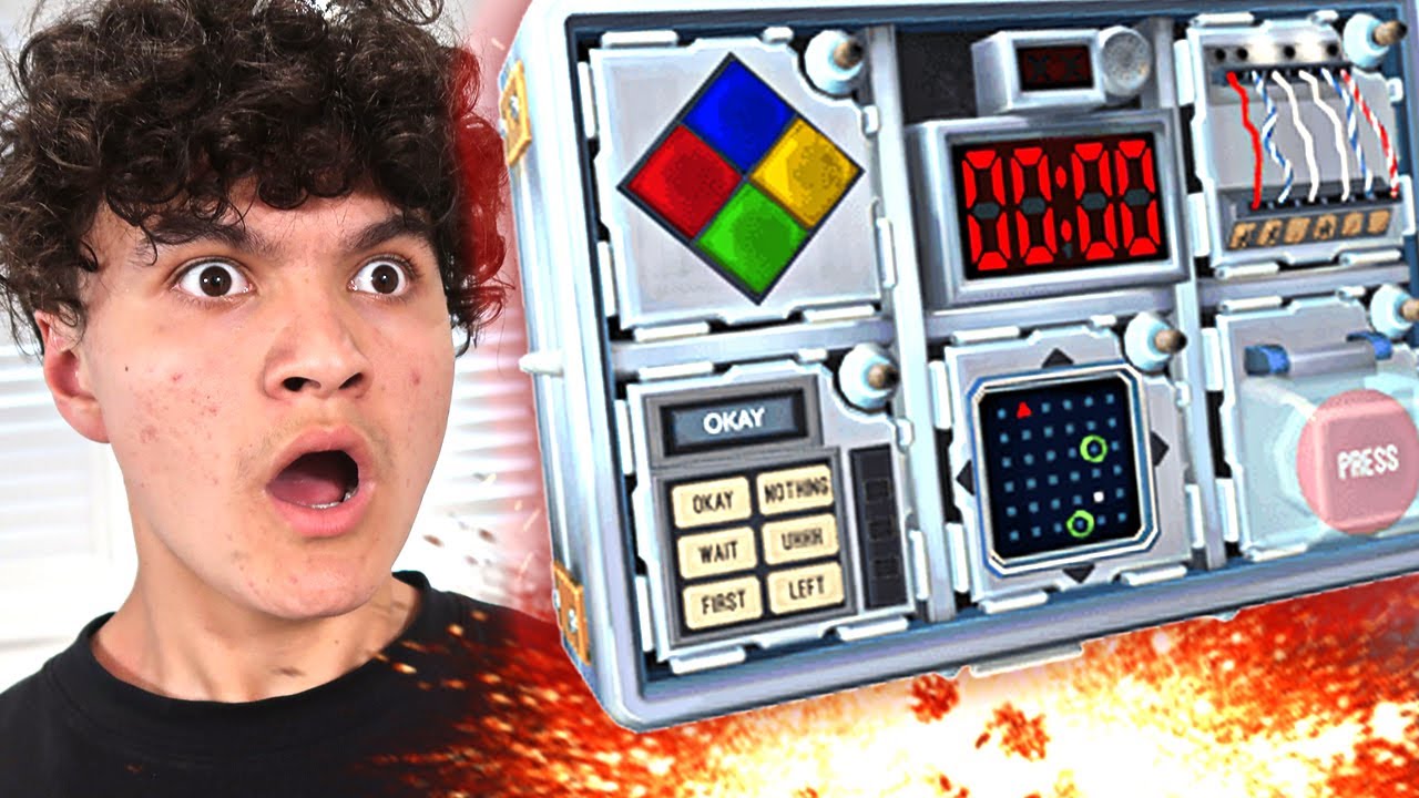 We Defused A Bomb In Real Life with the HTC VIVE Cosmos - FaZe Clan