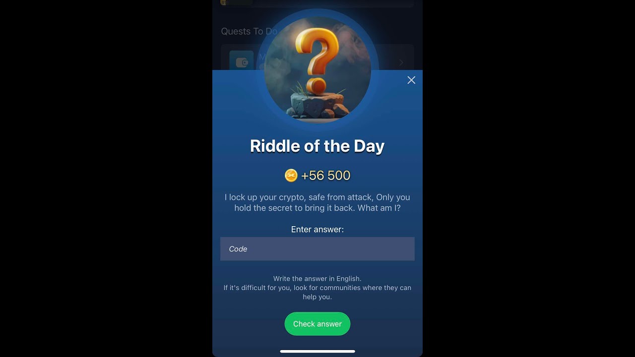 X EMPIRE RIDDLE of the DAY Code revealed September 27 STEP BY STEP