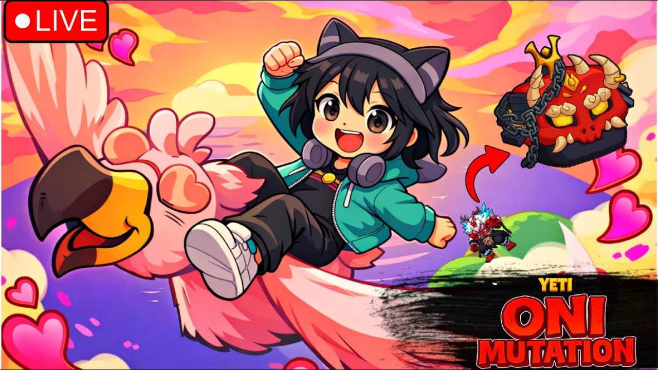 🔴 LIVE NOW – YETI NEW ONI MUTATION 😱 VALENTINE EVENT COMING | BLOX FRUITS