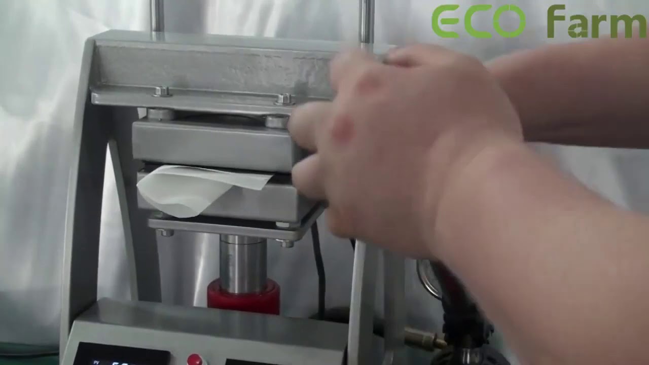 ECO Farm 15 Ton Rosin Press Display