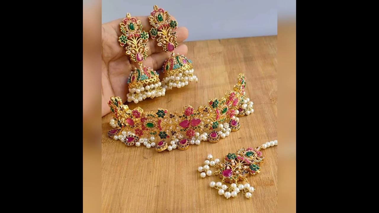 Jewelry designs @foziagorayaofficial6722 #Amazing #stylish #trendingvideo