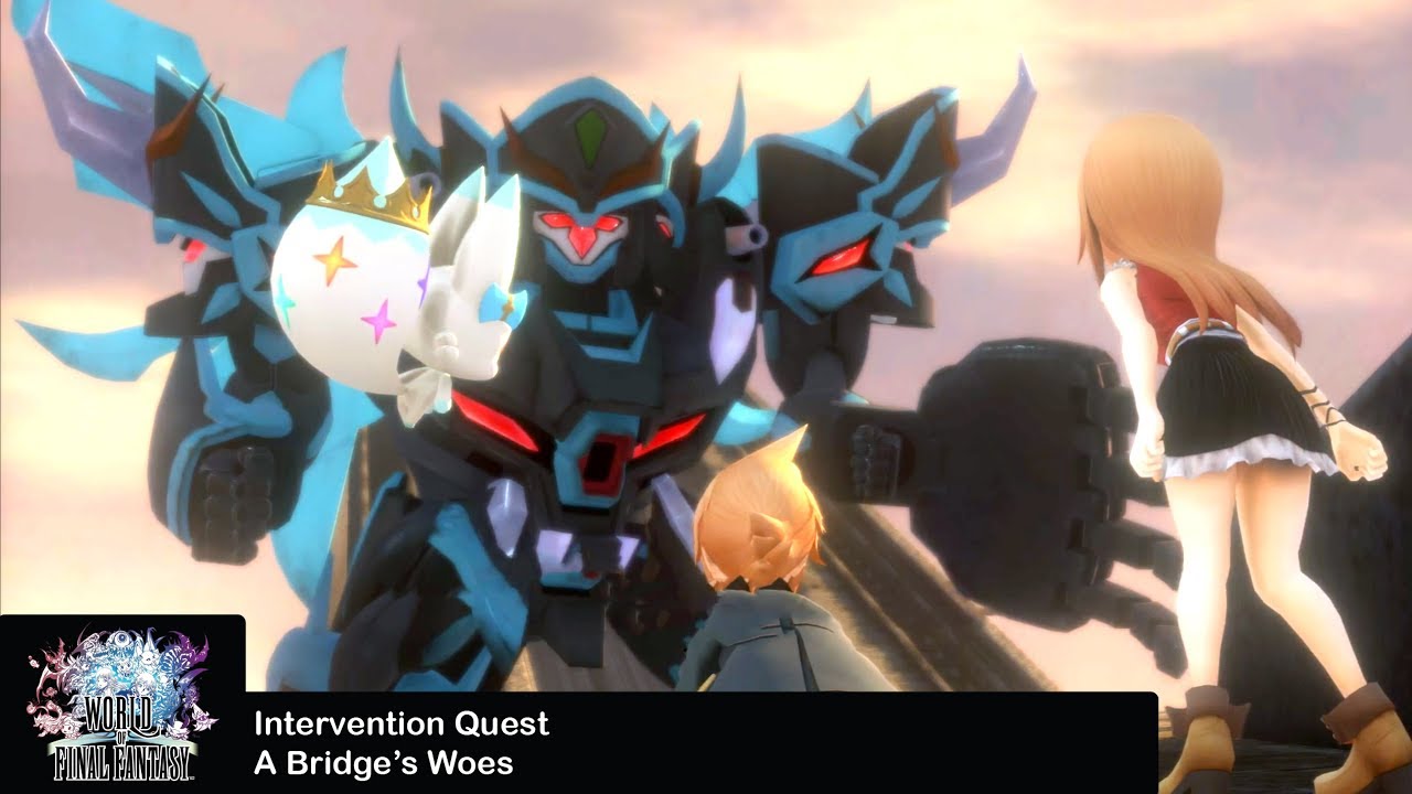 World Of Final Fantasy - A Bridge’s Woes Intervention Quest (FINAL QUEST)